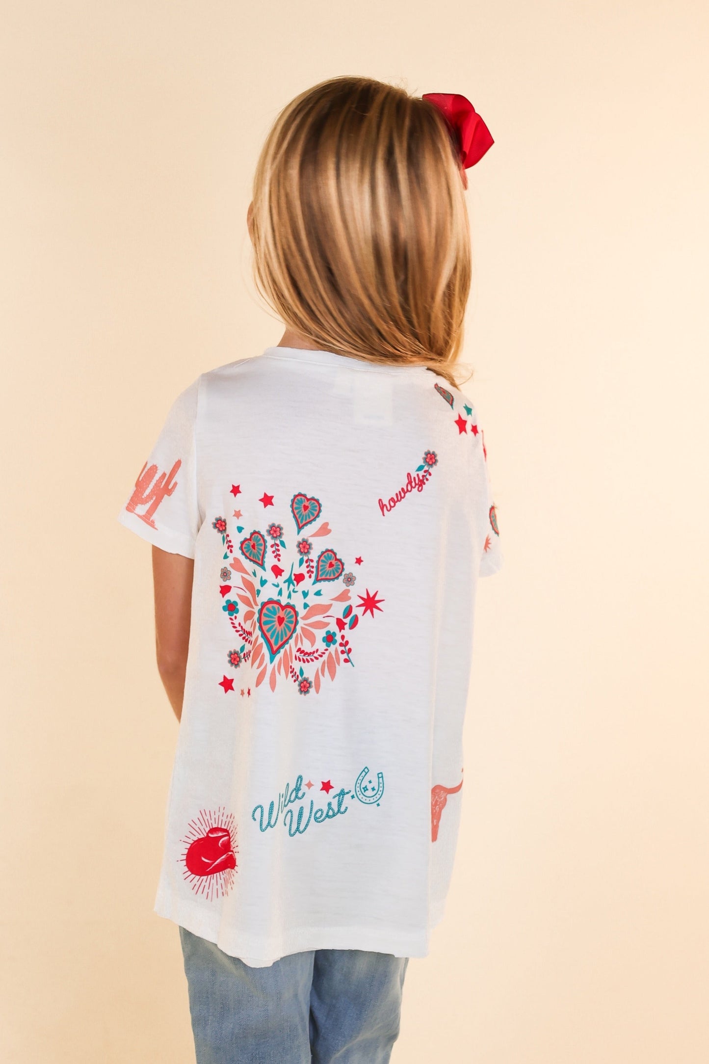 Girls Howdy Love T-Shirt