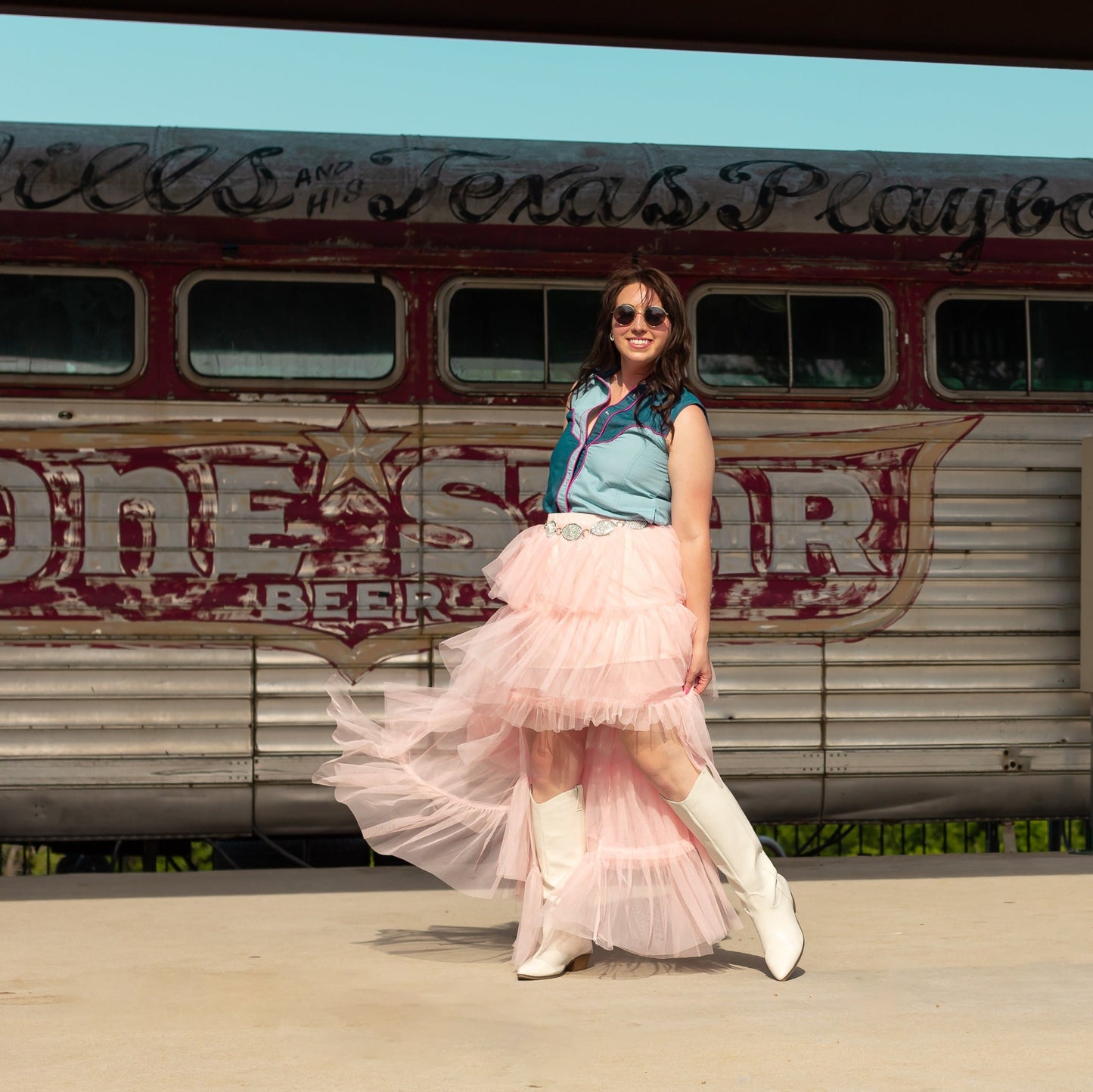 Sleeveless Pearl Snap Western Shirt