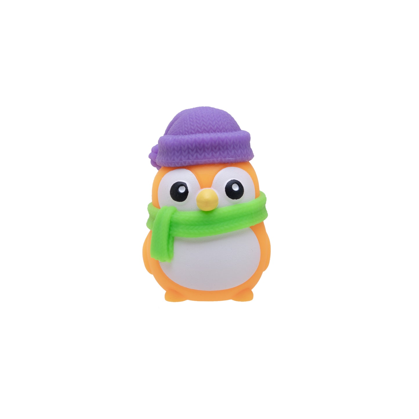 NeeDoh Polar Glow Penguin – Glow-in-the-Dark Holiday Squishy Toy
