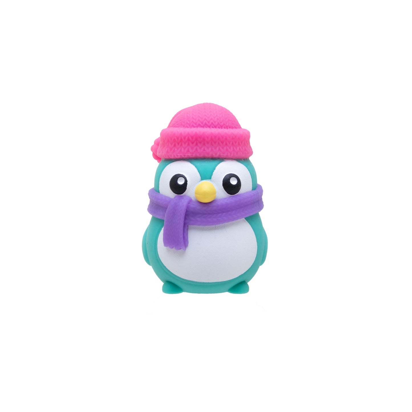 NeeDoh Polar Glow Penguin – Glow-in-the-Dark Holiday Squishy Toy