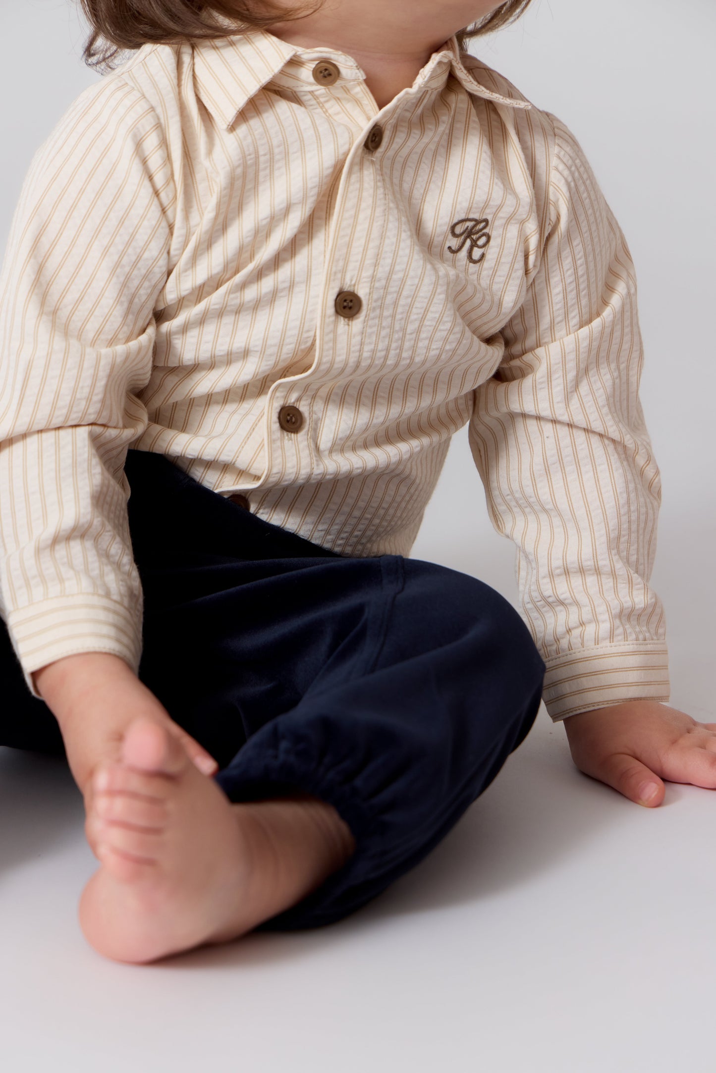 Sol Stripe Shirt - Mustard