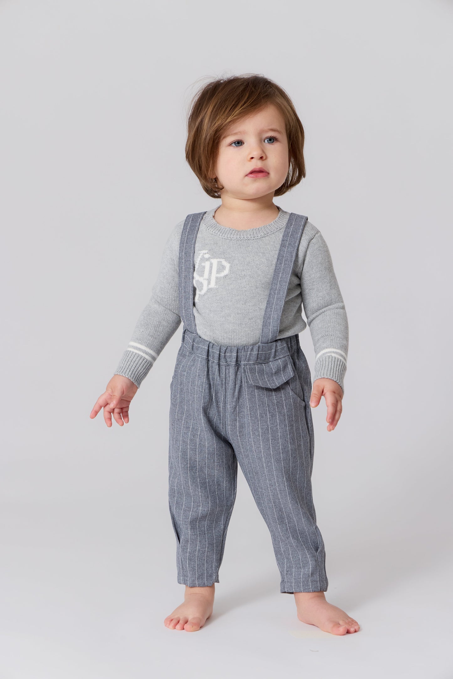Oscar Pinstripe Harem Pant