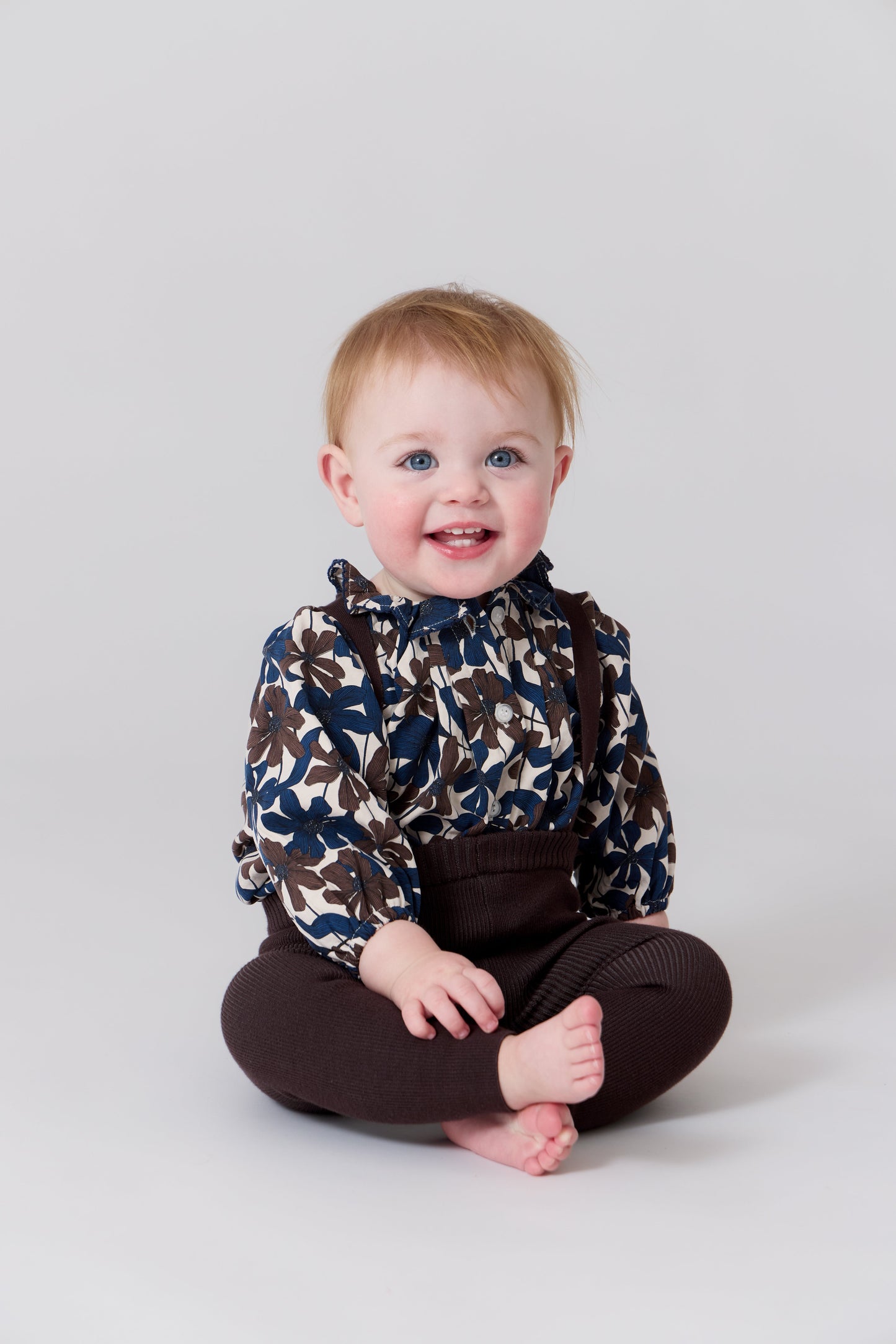 Leslie Knit Overall - Chocolate
