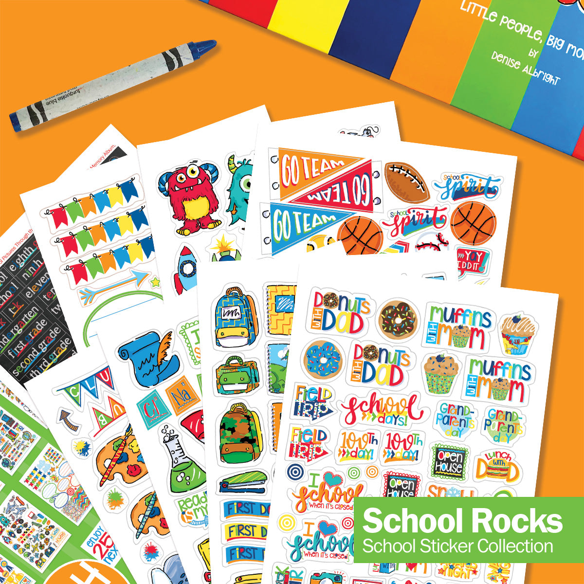 Mom’s Favorite Stickers + BONUS App Membership | Fun, Creative Sticker Sets for Moms & Kids