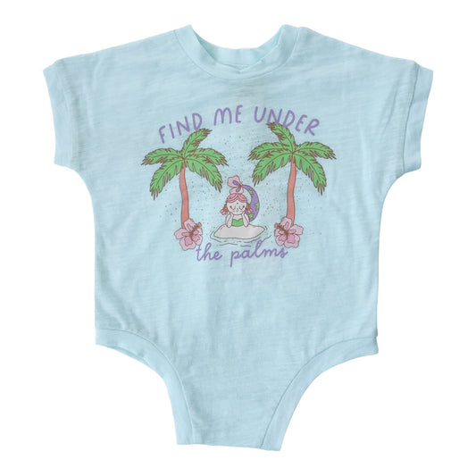 Under The Palms Romper