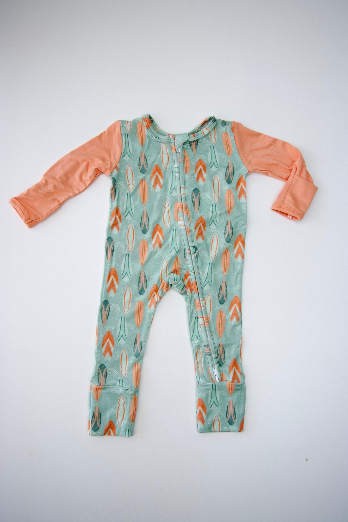 Wave Rider | Two-Way Zip Footie
