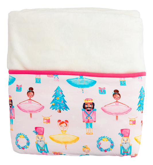 Sugarplum Plush Throw Blanket