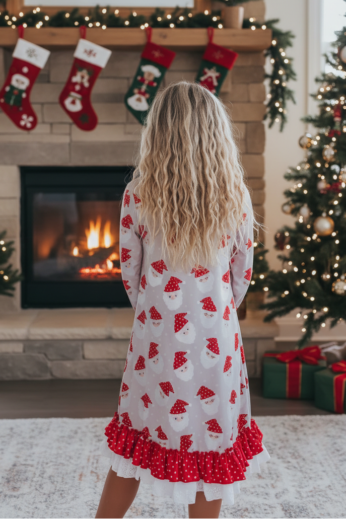 Santa Beard Lounge Gown
