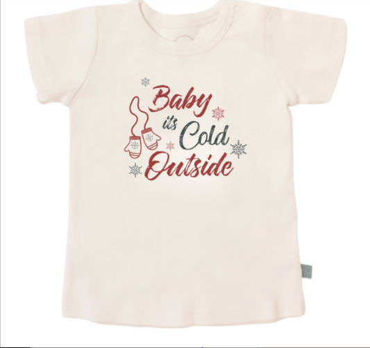graphic tee | baby its cold outside