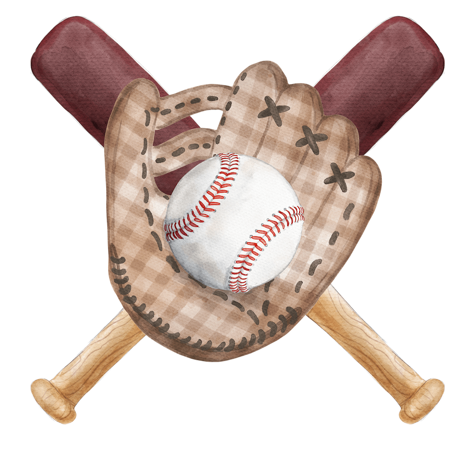 Play Ball (Maroon)- Door Hanger