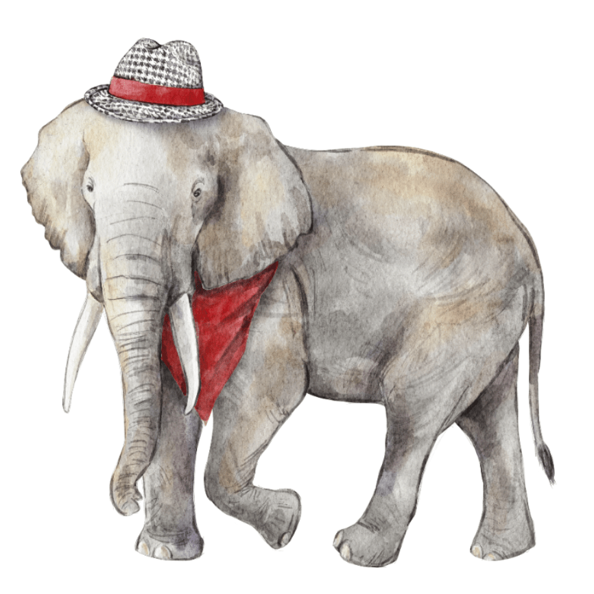 Elephant Door Hanger