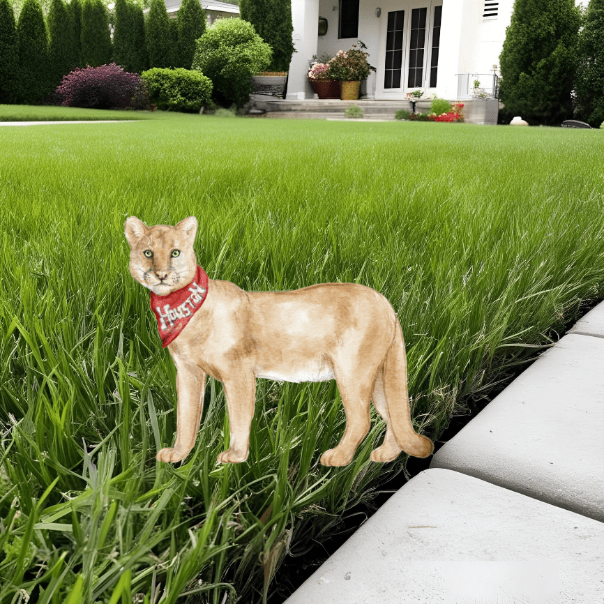 Cougar Garden Stake