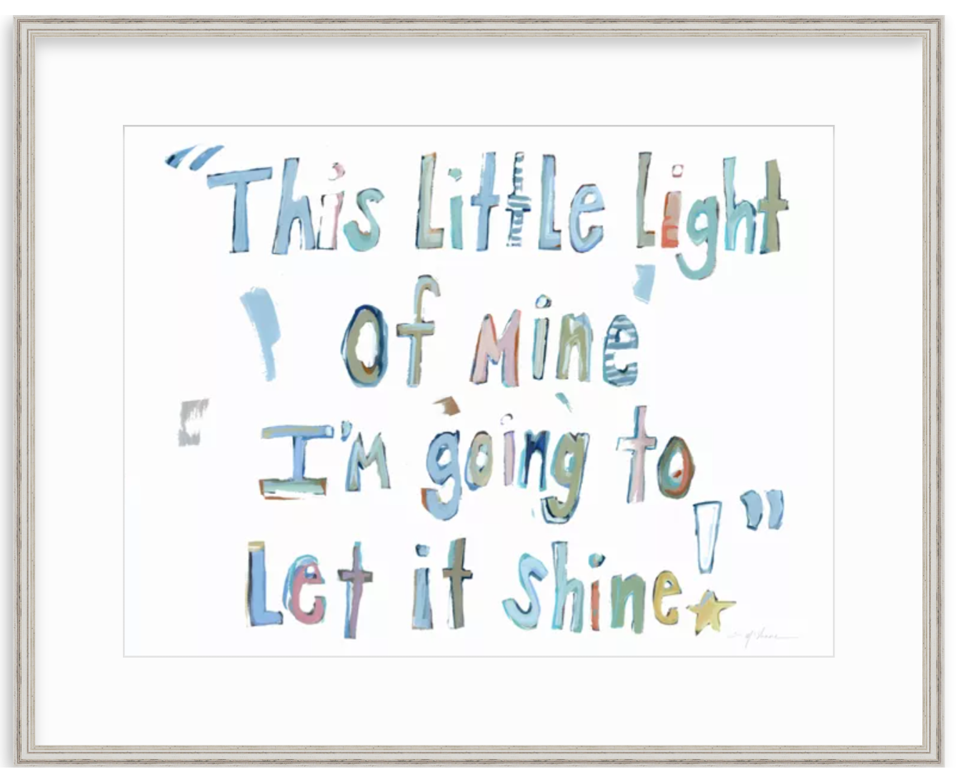 Light Of Mine Fine Art Print