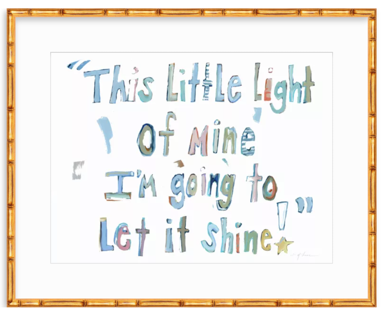Light Of Mine Fine Art Print