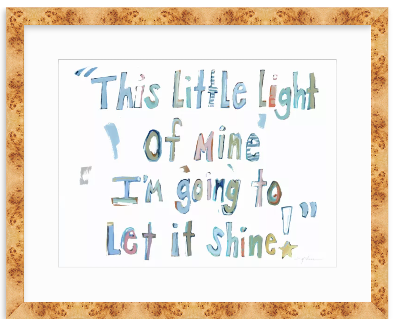 Light Of Mine Fine Art Print