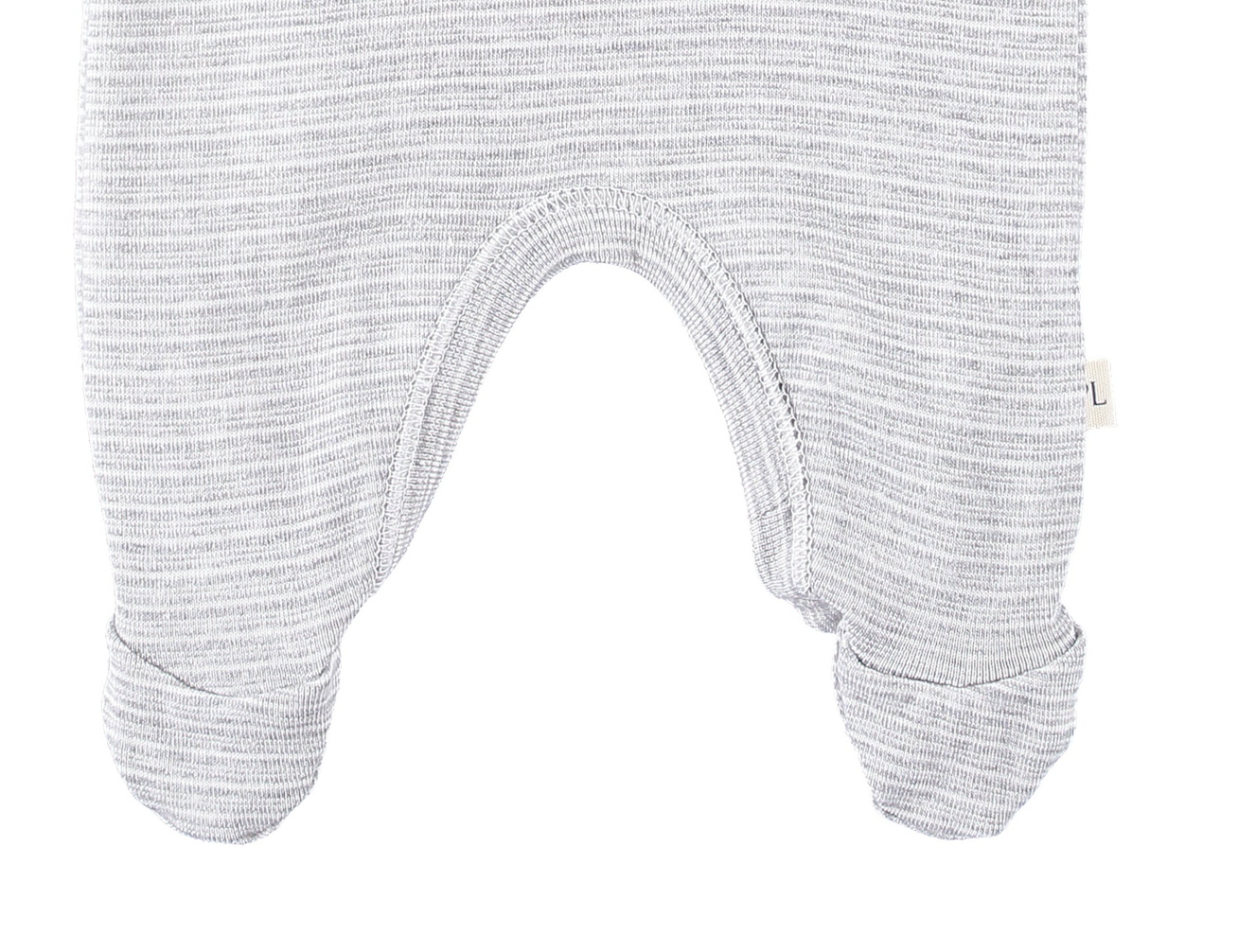 Rib Lap Tee Footie Pajama