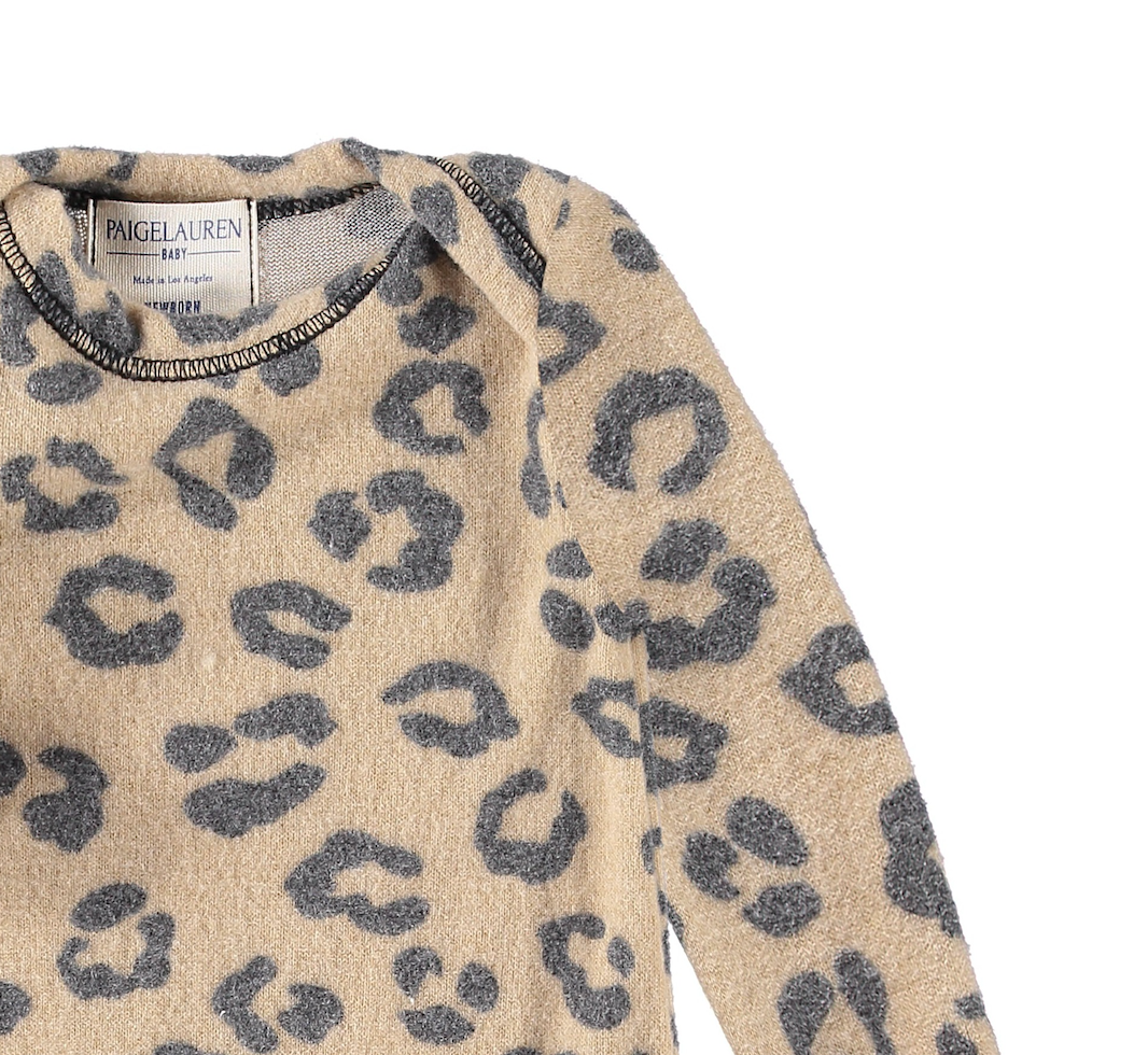 Brushed Hacci Animal Pajama