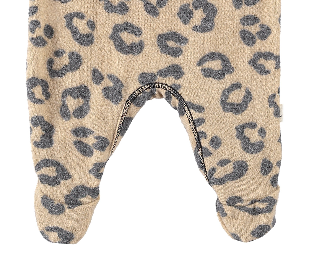 Brushed Hacci Animal Pajama