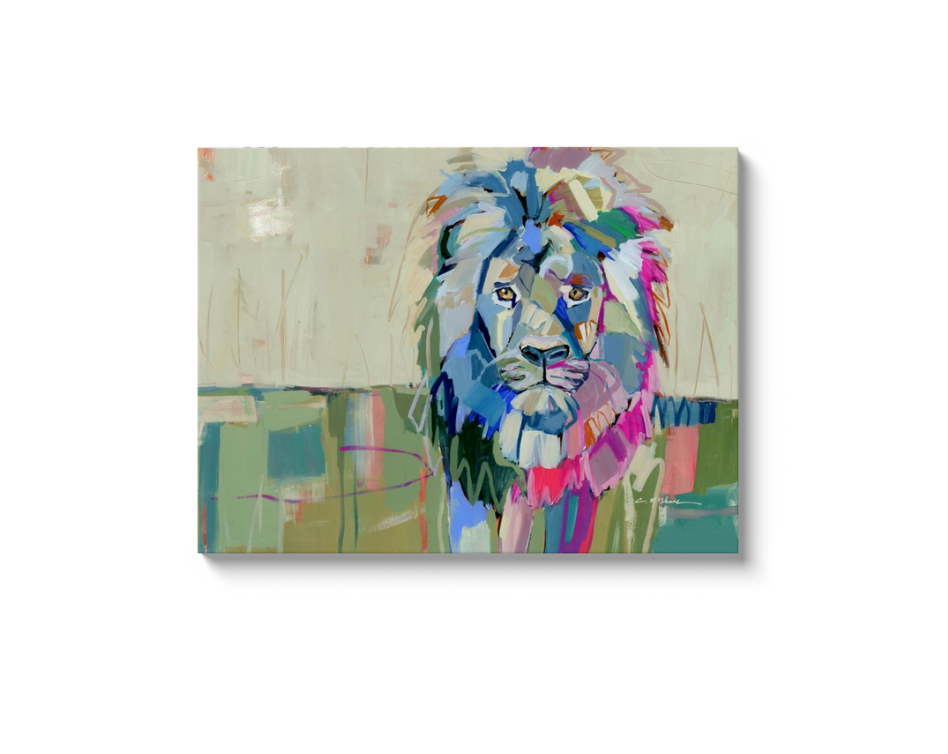 "The Noble Lion" on canvas