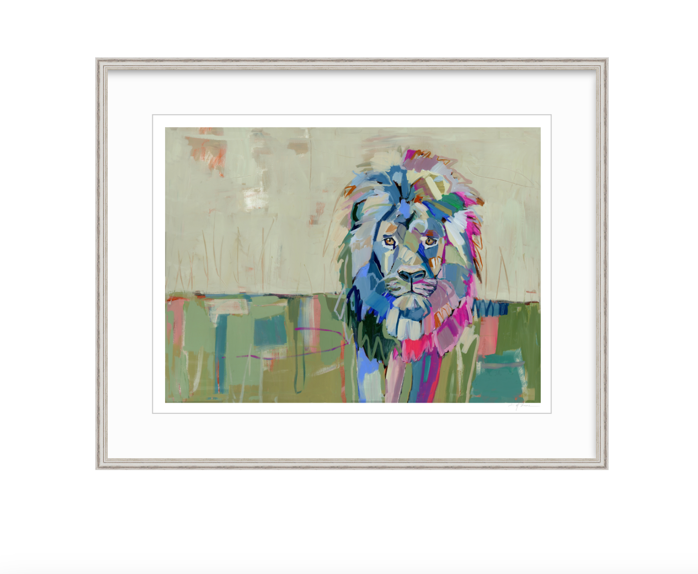 The Noble Lion Fine Art Print