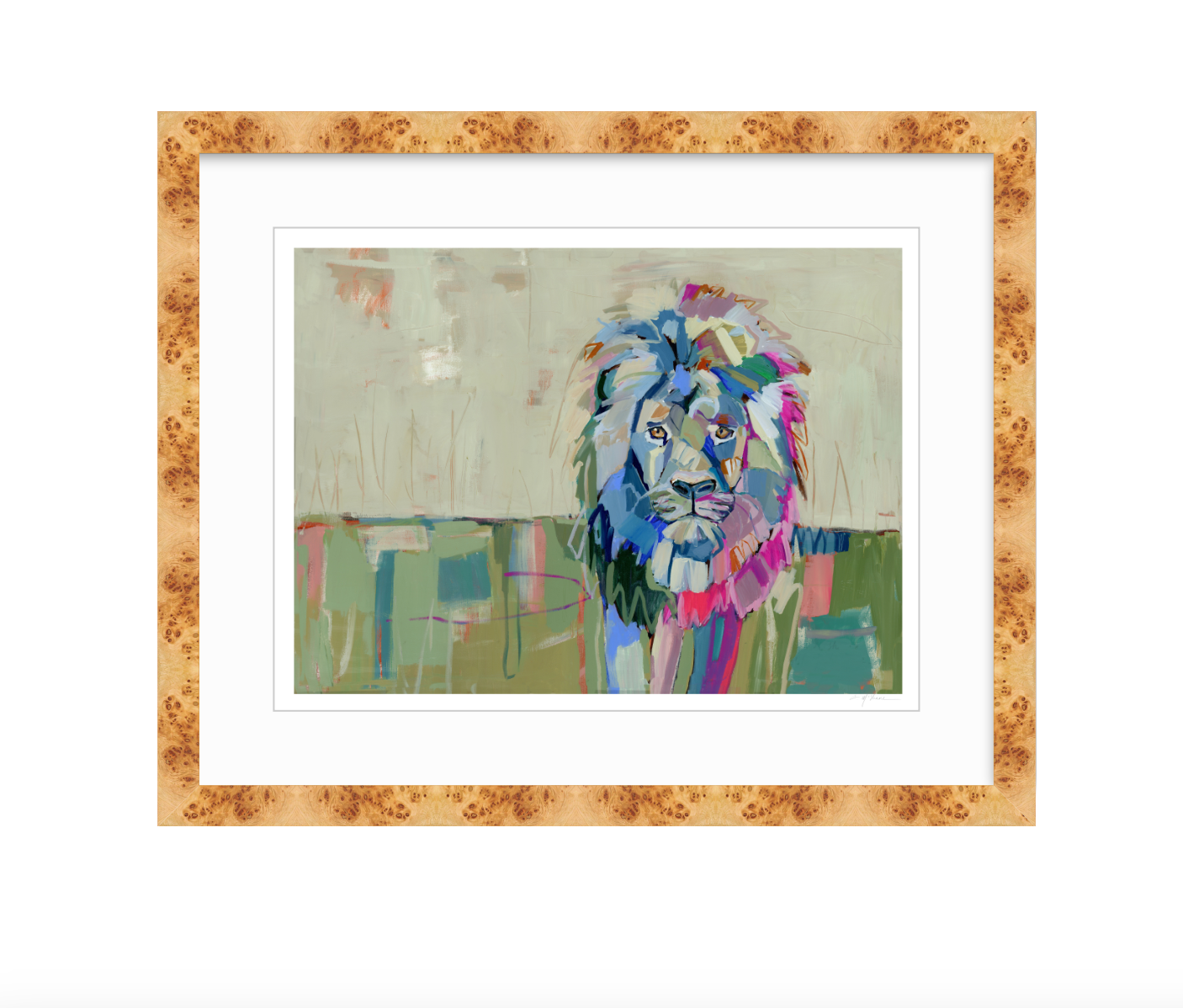 The Noble Lion Fine Art Print