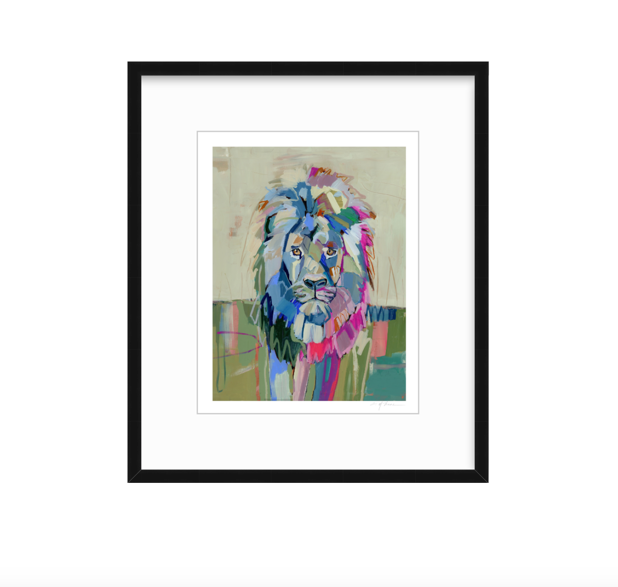The Noble Lion Fine Art Print