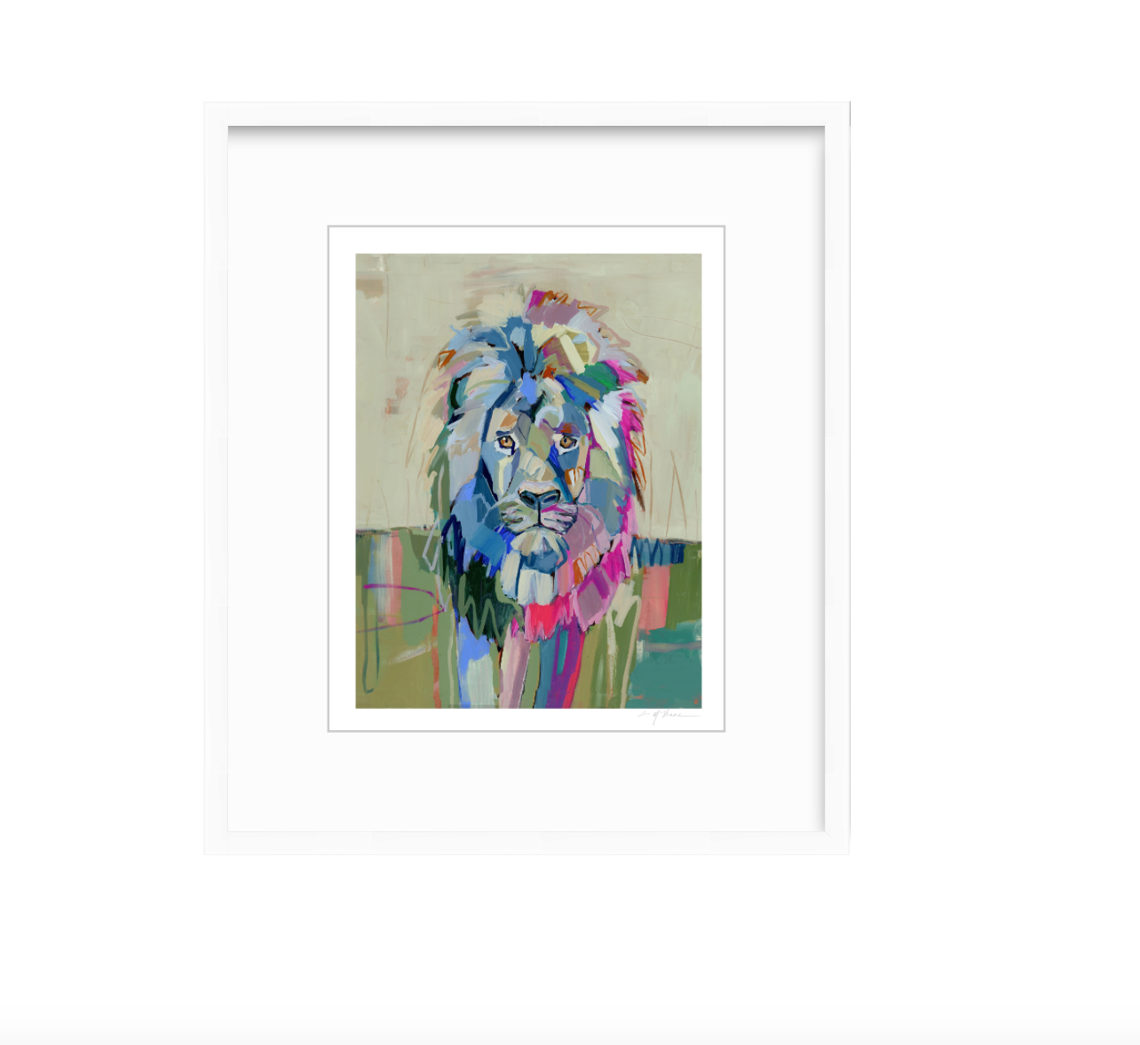 The Noble Lion Fine Art Print