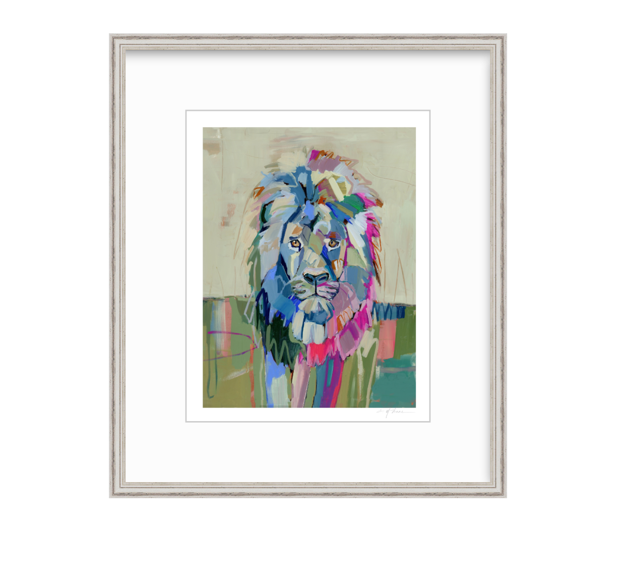 The Noble Lion Fine Art Print