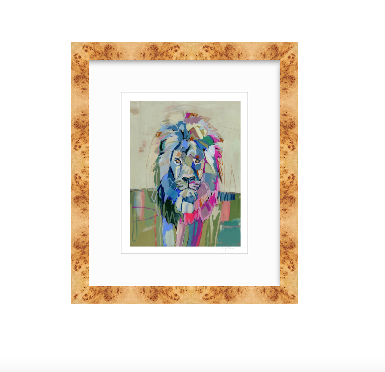 The Noble Lion Fine Art Print