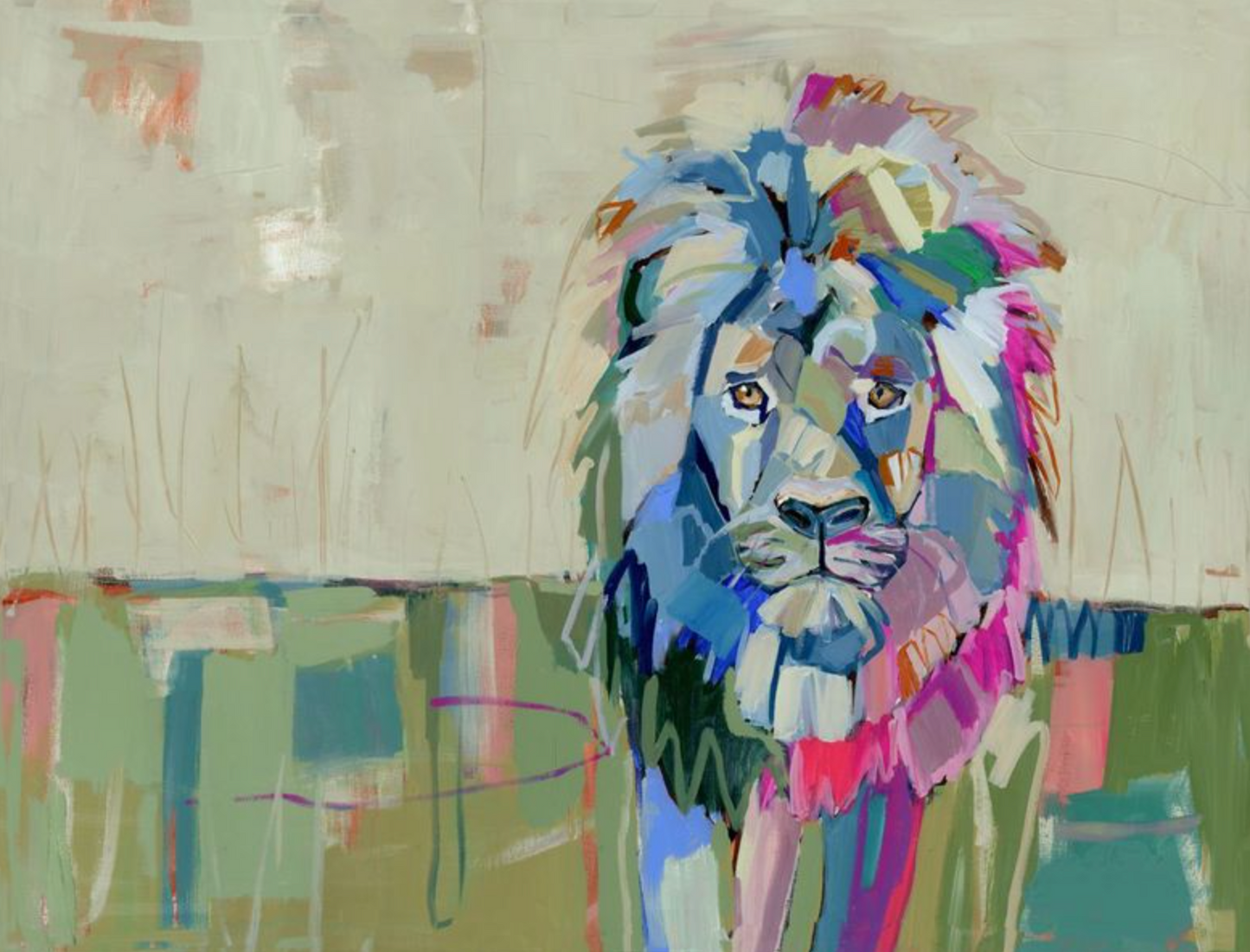 The Noble Lion Fine Art Print