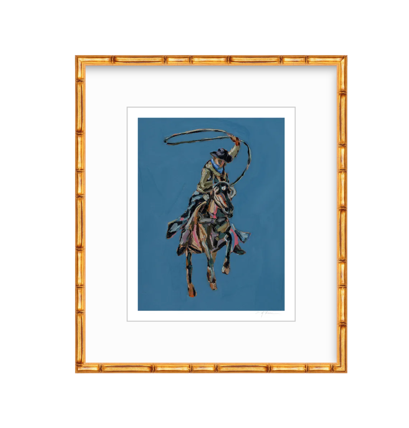 Rodeo Roper Fine Art Print