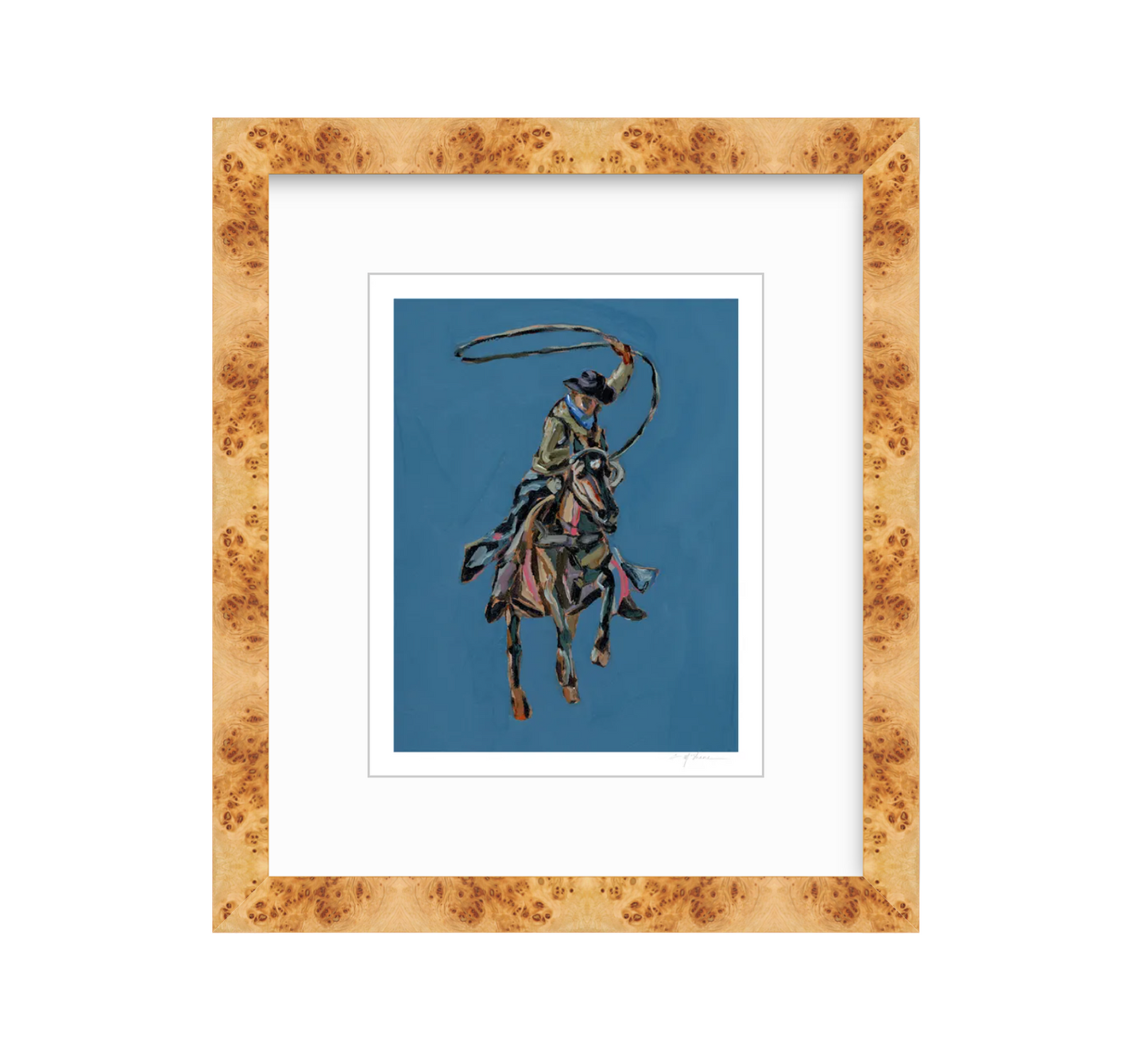 Rodeo Roper Fine Art Print