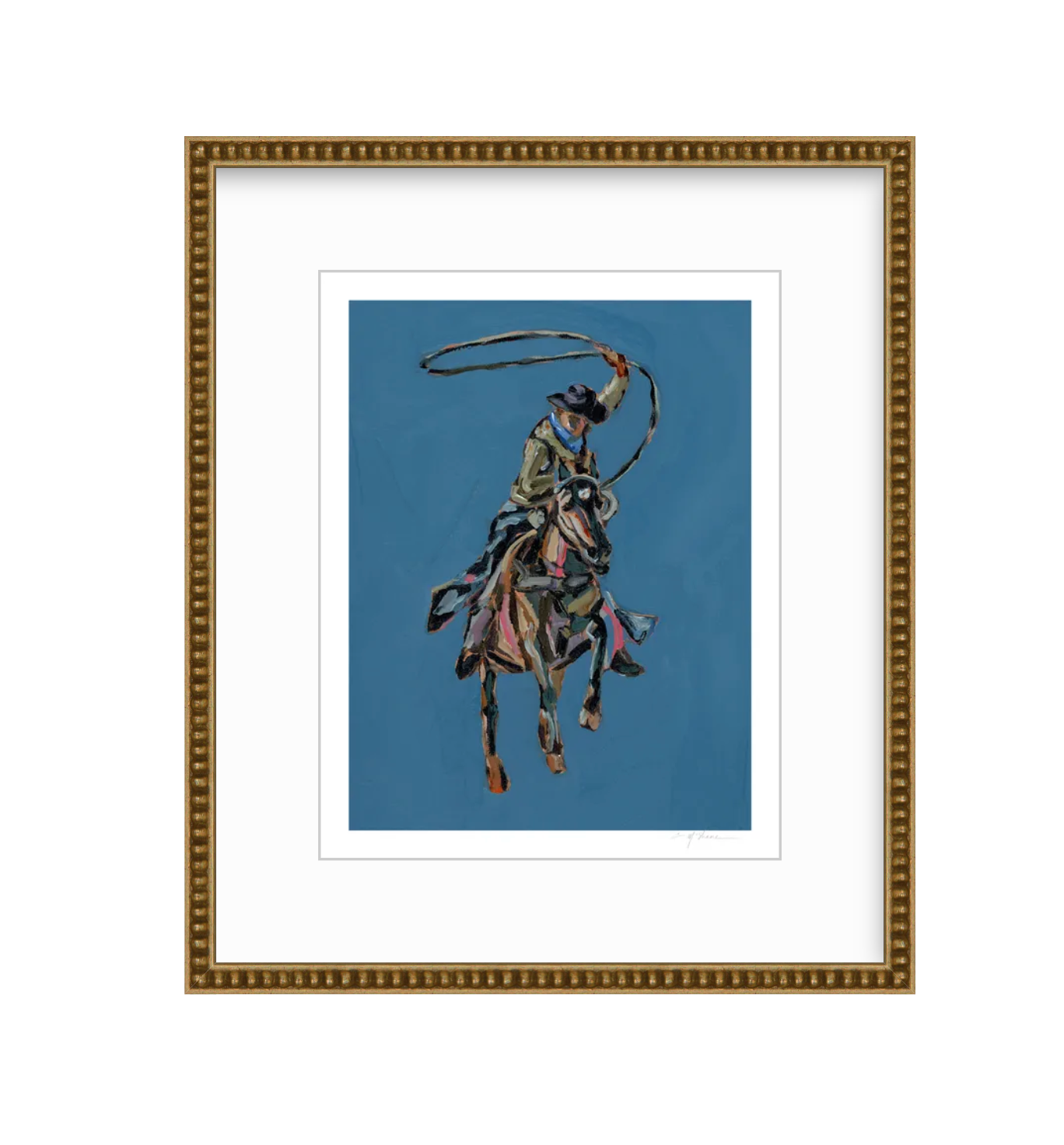 Rodeo Roper Fine Art Print