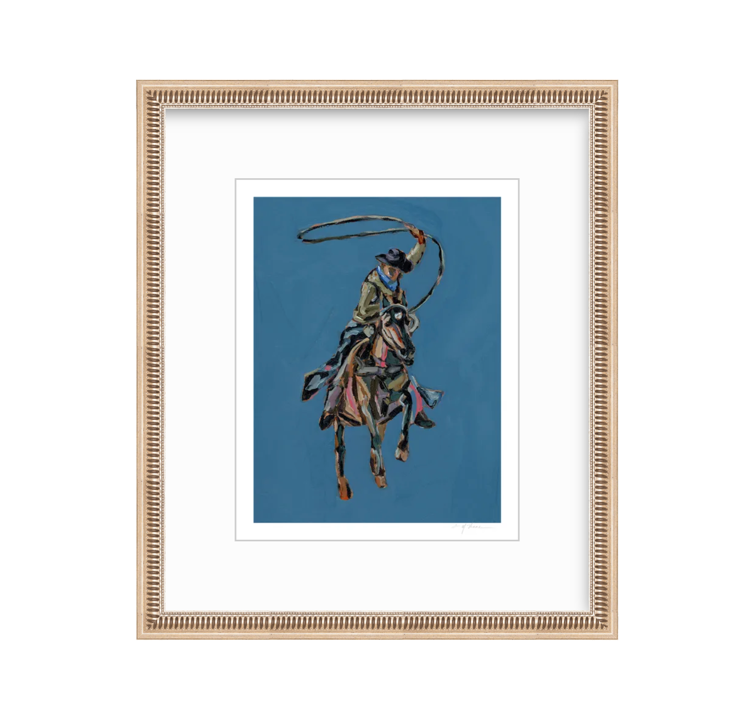 Rodeo Roper Fine Art Print