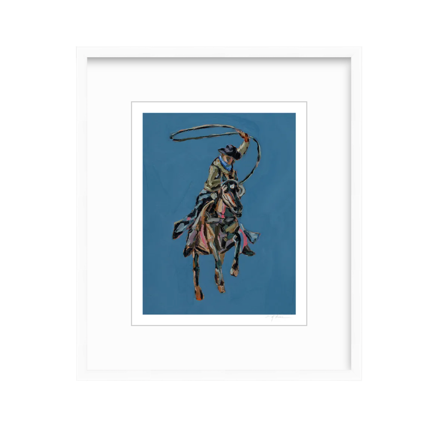 Rodeo Roper Fine Art Print