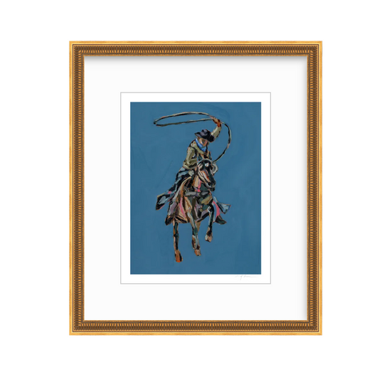 Rodeo Roper Fine Art Print