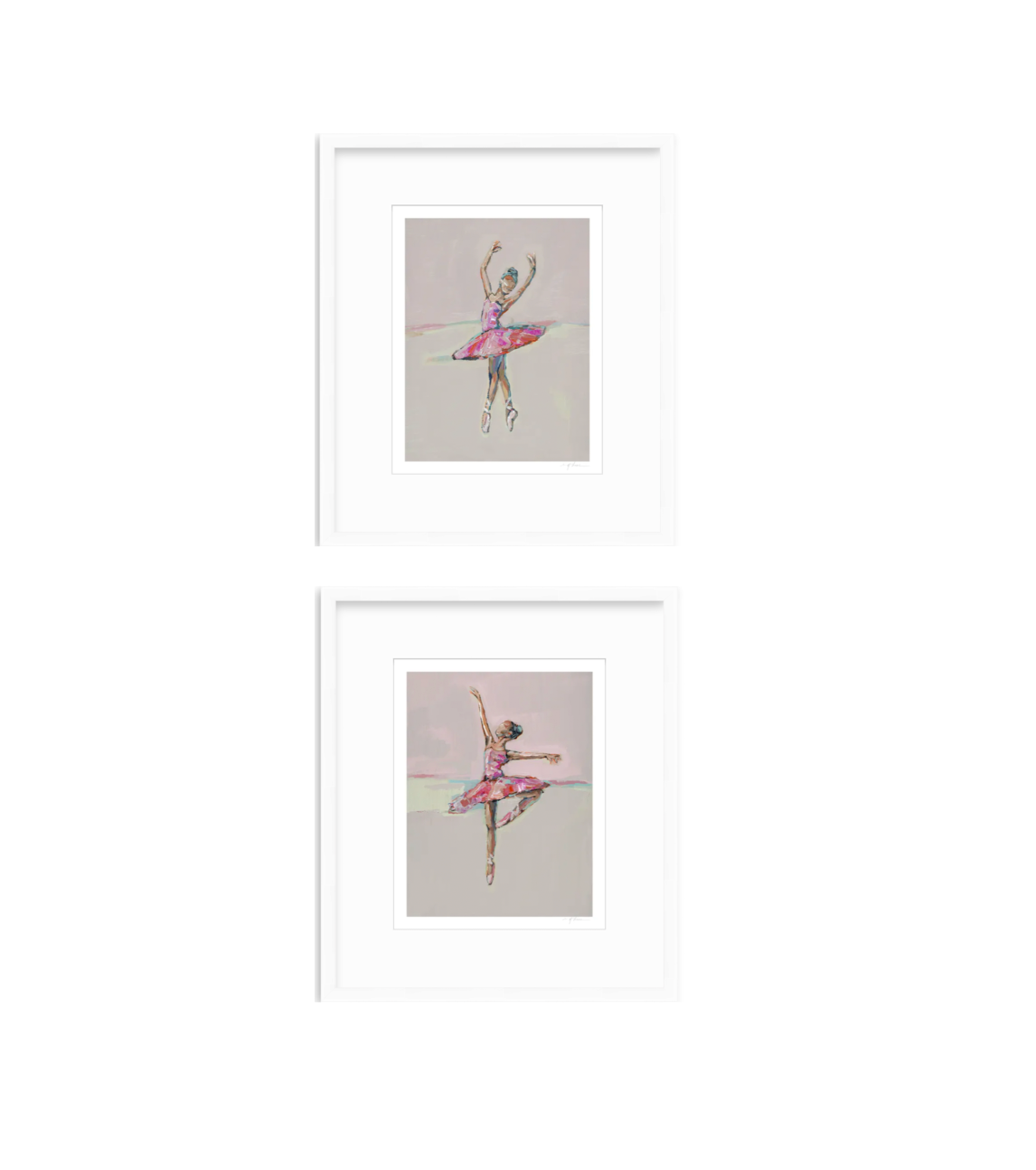 On Pointe Ballerinas Fine Art Prints
