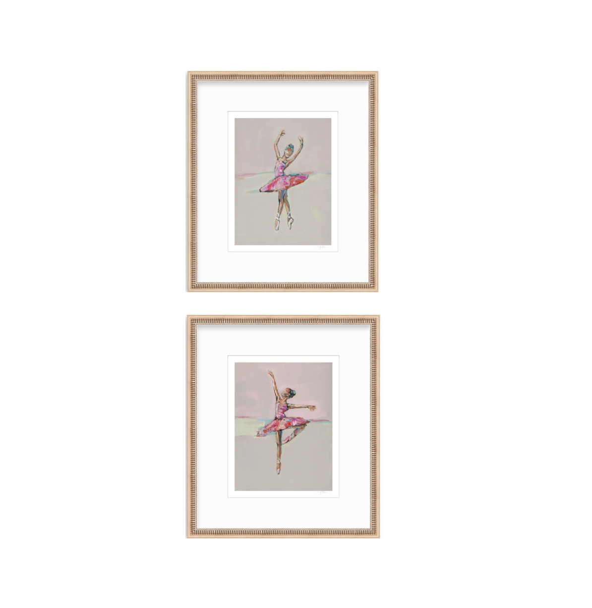 On Pointe Ballerinas Fine Art Prints