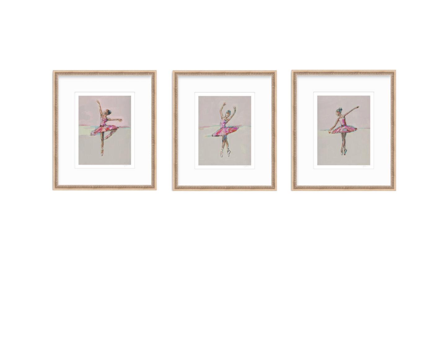 On Pointe Ballerinas Fine Art Prints