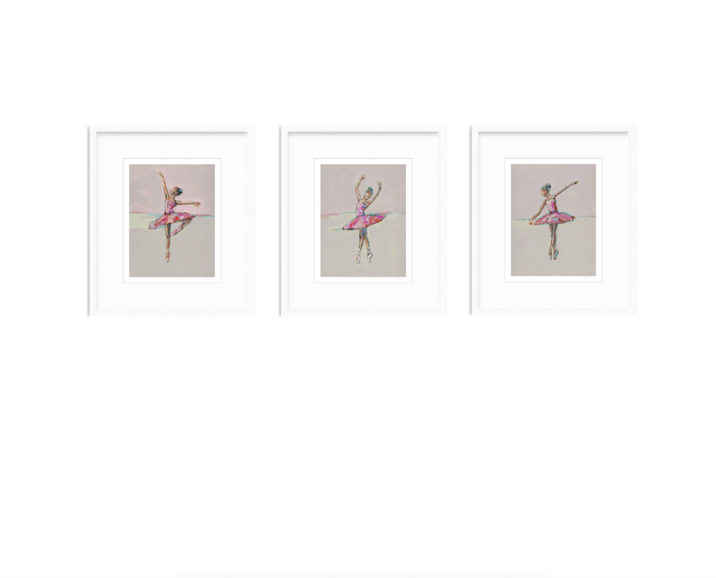 On Pointe Ballerinas Fine Art Prints