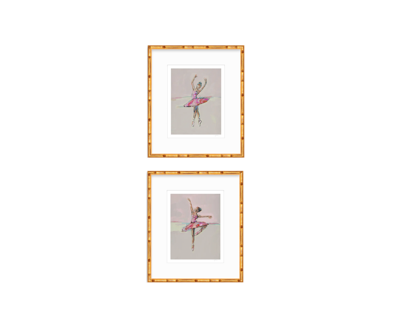 On Pointe Ballerinas Fine Art Prints