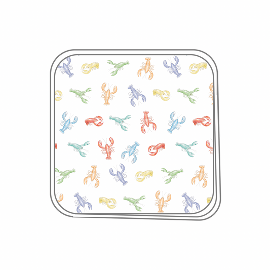 Colorful Claws Organic Muslin Swaddle Blanket (Pre-Order Arriving Spring 2026)