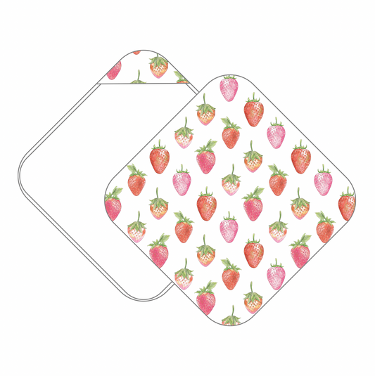 Berry Cute Muslin Hooded Baby Towel (Pre-Order Arriving Spring 2026)