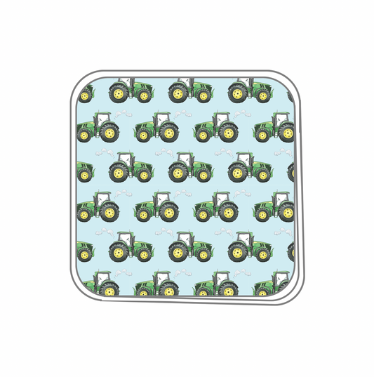 Toot, Toot, Tractor! Muslin Hooded Baby Towel (Pre-Order Arriving Spring 2026)