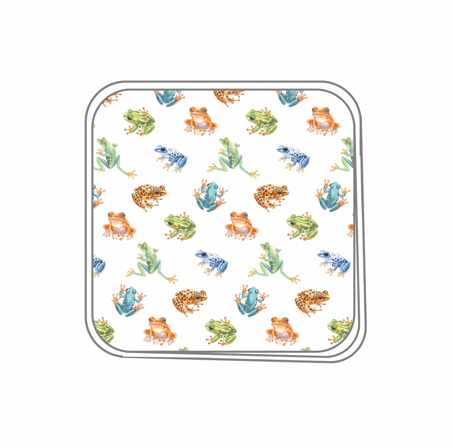 Toadally Cute Organic Muslin Swaddle Blanket (Pre-Order Arriving Spring 2026)