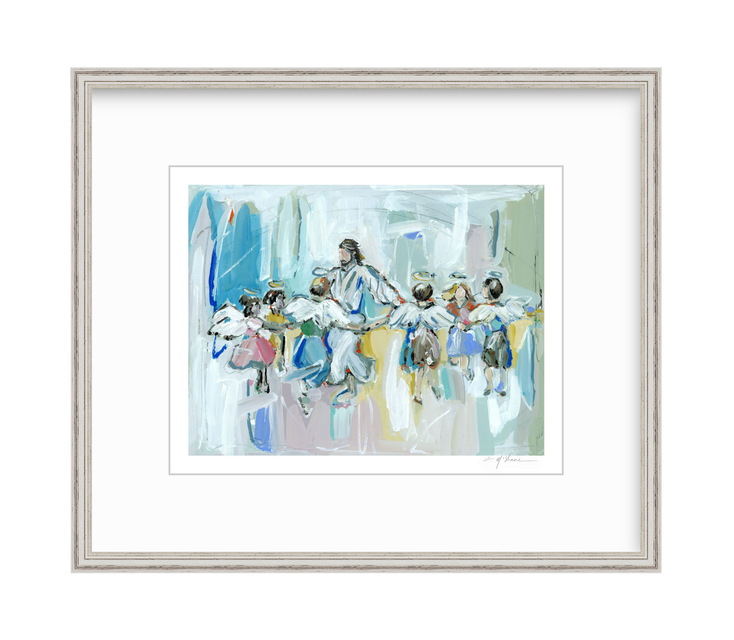 Dancing with Jesus Fine Art Print