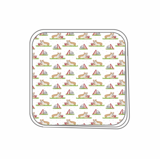 Mascot Mania in Mississippi Organic Muslin Swaddle Blanket (Pre-Order Arriving Spring 2026)