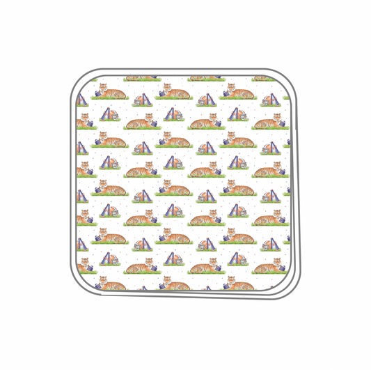 Mascot Mania in Alabama Organic Muslin Swaddle Blanket (Pre-Order Arriving Spring 2026)