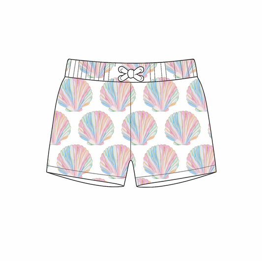 Shell Yeah Boy's Swim Trunks (Pre-Order Arriving Spring 2026)