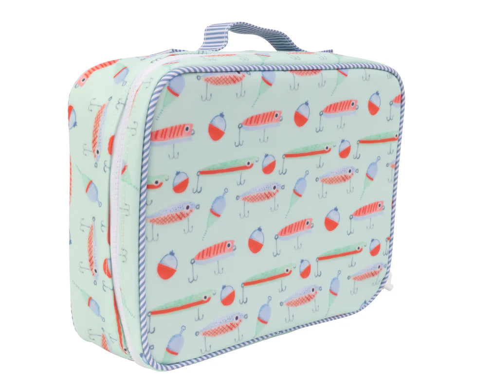 Apple of My Isla Lures Wipeable Lunch Box | Kids Lunch Bag | Bossier City, LA